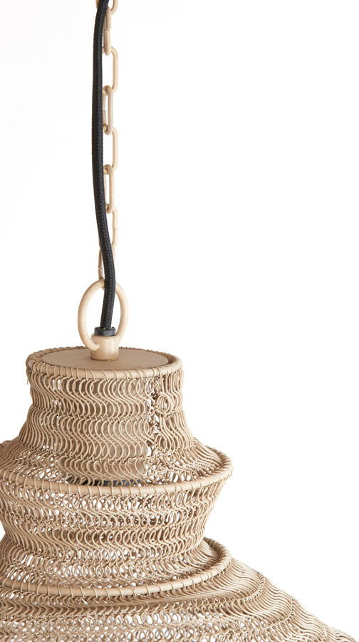 Light & Living Hanglamp 'Nakisha' 55cm, kleur Zand