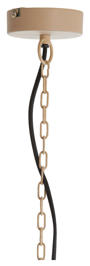 Light & Living Hanglamp 'Nakisha' 55cm, kleur Zand
