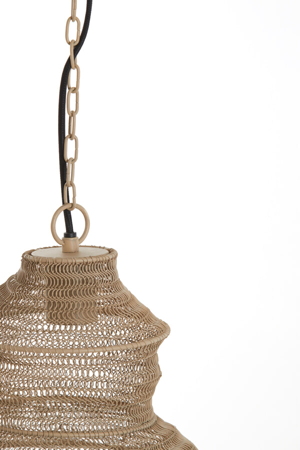 Light & Living Hanglamp 'Nakisha' 70cm, kleur Zand