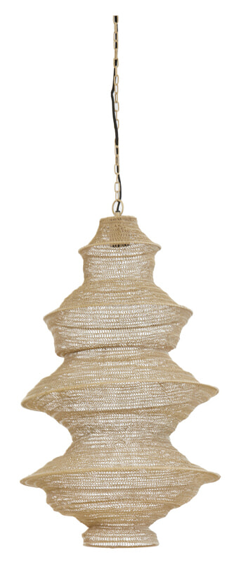 Light & Living Hanglamp 'Nakisha' 70cm, kleur Zand