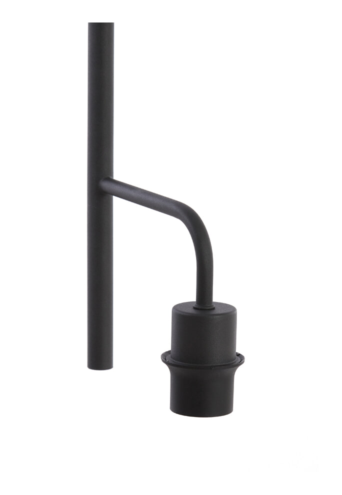 Light & Living Hanglamp 'Edisa' 3-lamps, kleur Mat Zwart