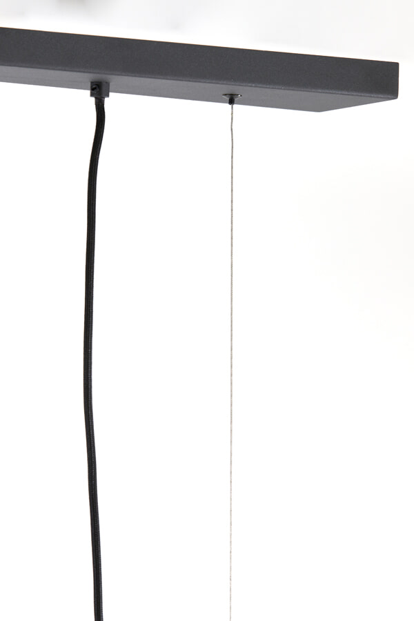 Light & Living Hanglamp 'Edisa' 6-Lamps, kleur Donkerbruin