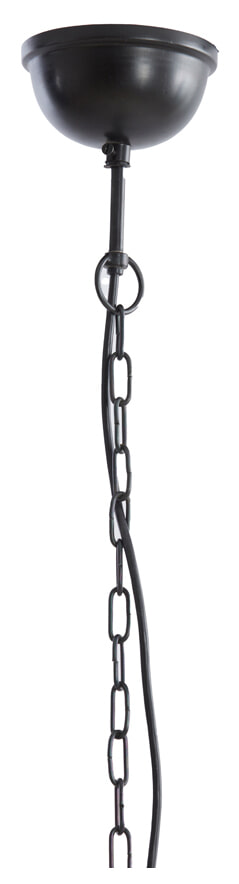 Light & Living Hanglamp 'Barsia' Mangohout, 50cm, kleur Donkerbruin