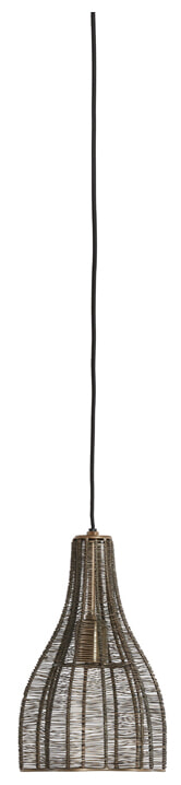 Light & Living Hanglamp Mariama 19cm - Antiek Brons
