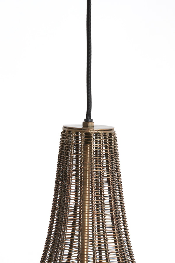 Light & Living Hanglamp 'Mariama' 25cm, kleur Antiek Brons