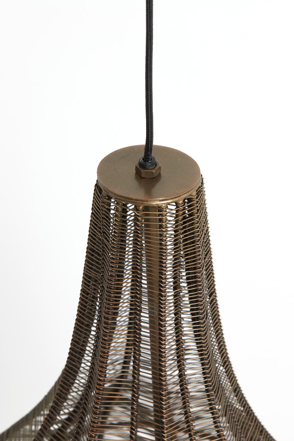 Light & Living Hanglamp 'Mariama' 25cm, kleur Antiek Brons