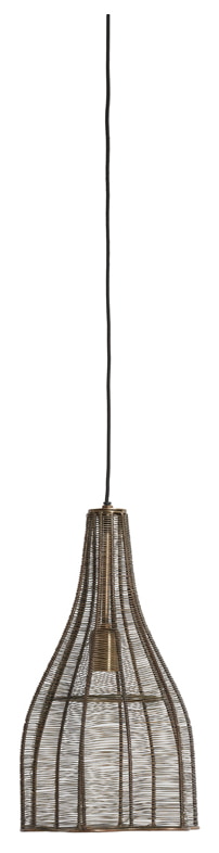 Light & Living Hanglamp 'Mariama' 25cm, kleur Antiek Brons