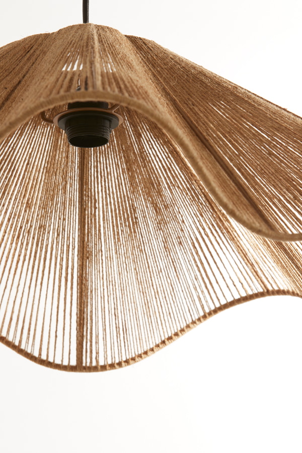 Light & Living Hanglamp 'Fodara' Jute, 60cm, kleur Naturel