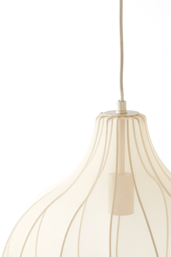 Light & Living Hanglamp 'Elati' 39cm, kleur Zand
