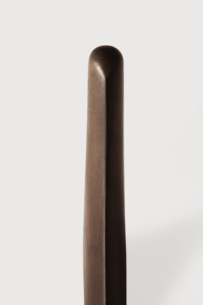 Ethnicraft Wandhaak 'PI' Mahoniehout, Set van 2 stuks, kleur Donkerbruin