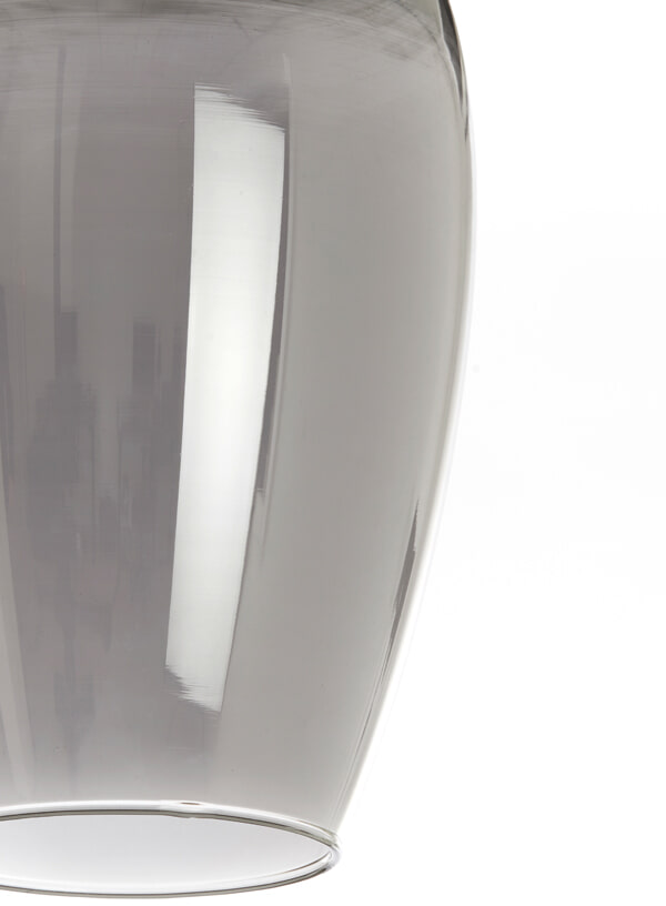 Light & Living Hanglamp 'Lukaro' 5-lamps, kleur Smoke/Antiek Brons
