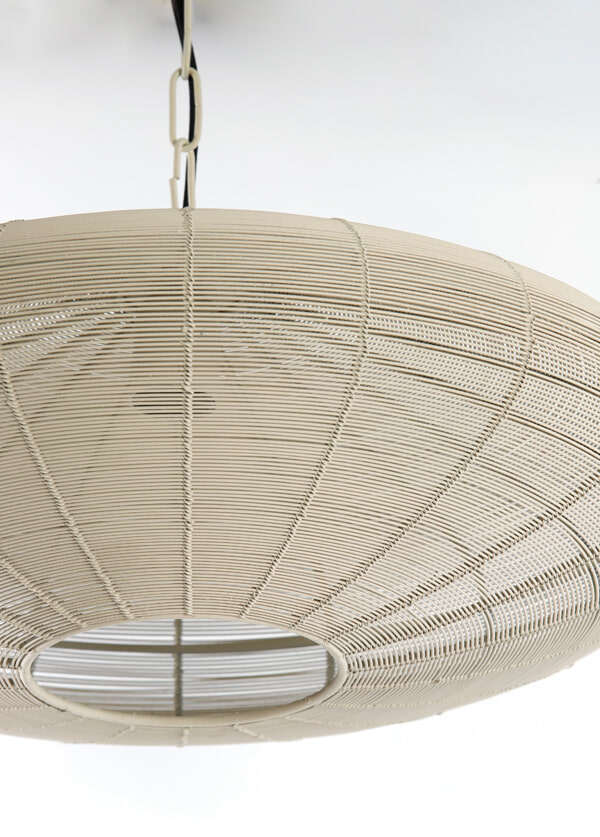 Light & Living Hanglamp 'Bahoto' 51cm, kleur Mat Crème
