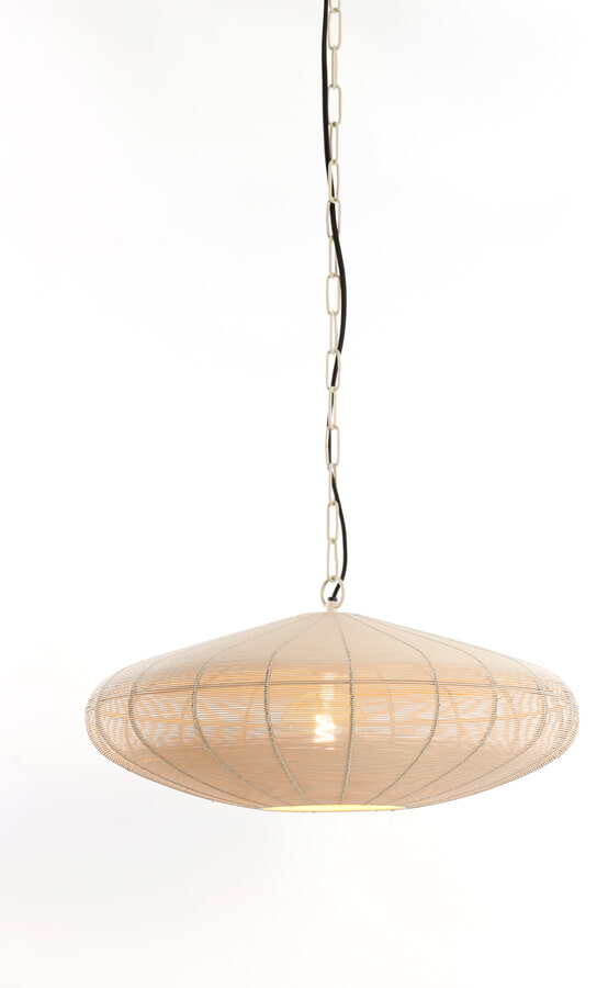 Light & Living Hanglamp 'Bahoto' 51cm, kleur Mat Crème