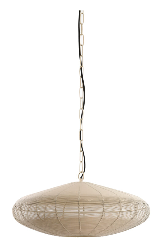 Light & Living Hanglamp 'Bahoto' 51cm, kleur Mat Crème