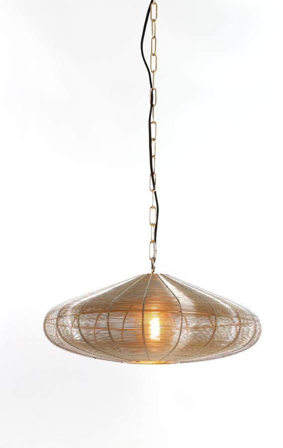 Light & Living Hanglamp 'Bahoto' 51cm, kleur Goud