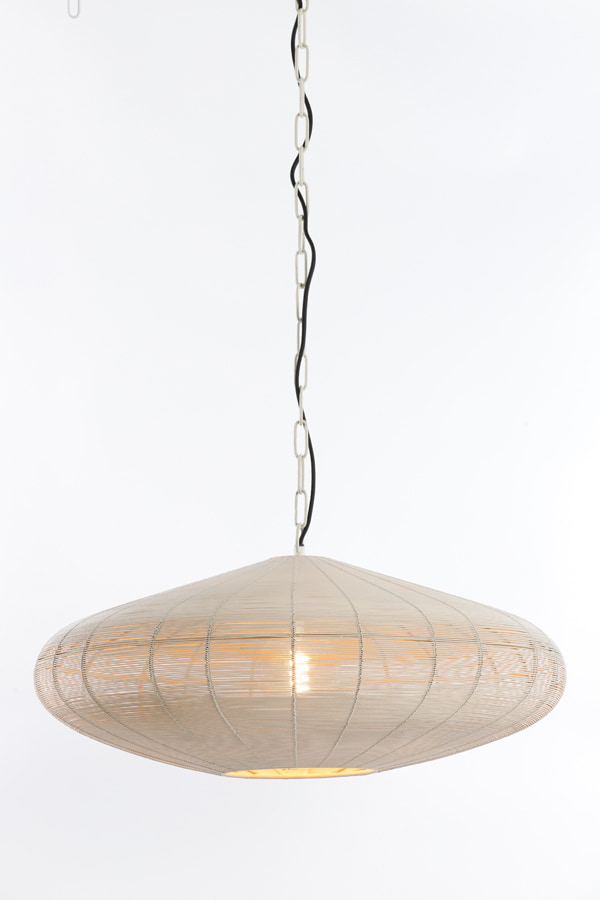 Light & Living Hanglamp 'Bahoto' 60cm, kleur Mat Crème