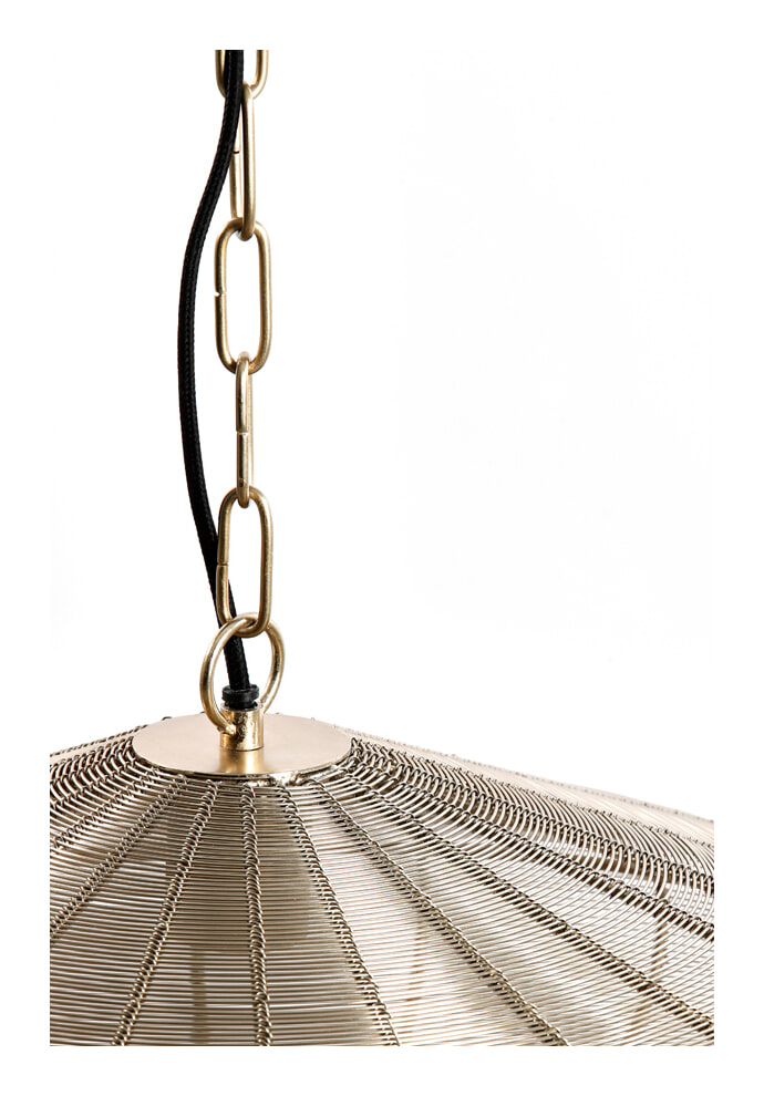 Light & Living Hanglamp 'Bahoto' 60cm, kleur Lichtgoud