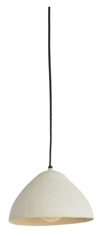 Light & Living Hanglamp 'Elimo' 25cm, kleur Mat Crème