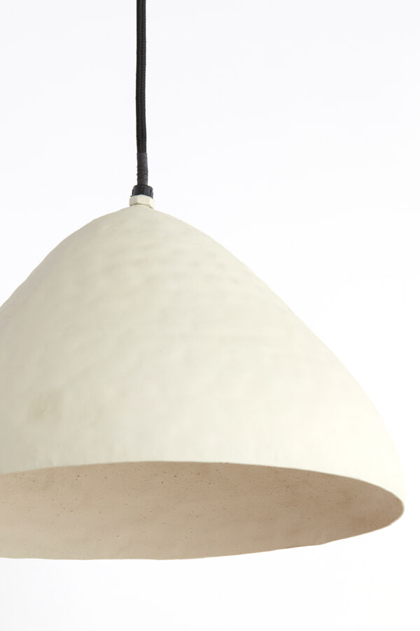 Light & Living Hanglamp 'Elimo' 32cm, kleur Mat Crème