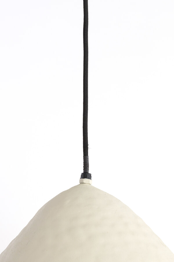 Light & Living Hanglamp 'Elimo' 32cm, kleur Mat Crème