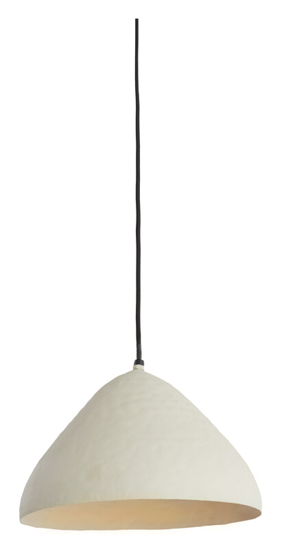 Light & Living Hanglamp 'Elimo' 32cm, kleur Mat Crème