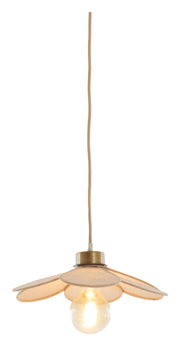 Light & Living Hanglamp 'Fyano' 30cm, kleur Zand