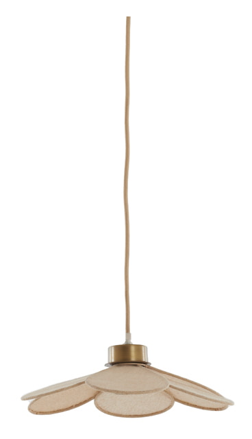 Light & Living Hanglamp 'Fyano' 30cm, kleur Zand