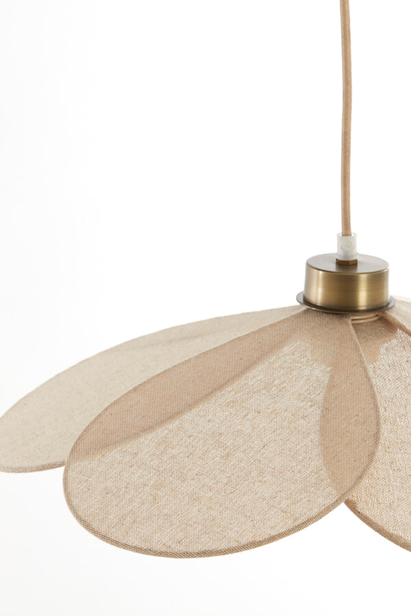 Light & Living Hanglamp 'Fyano' 46cm, kleur Zand