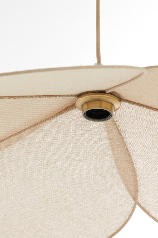 Light & Living Hanglamp 'Fyano' 79cm, kleur Zand
