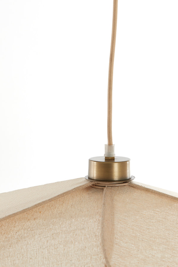Light & Living Hanglamp 'Fyano' 79cm, kleur Zand