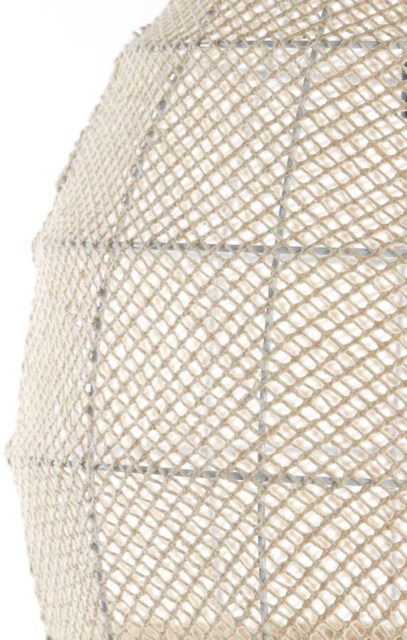 Light & Living Hanglamp 'Makassar' 42cm, kleur Crème