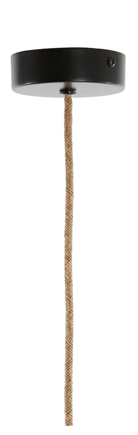 Light & Living Hanglamp 'Makassar' 42cm, kleur Crème