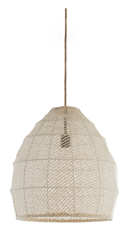 Light & Living Hanglamp 'Makassar' 42cm, kleur Crème
