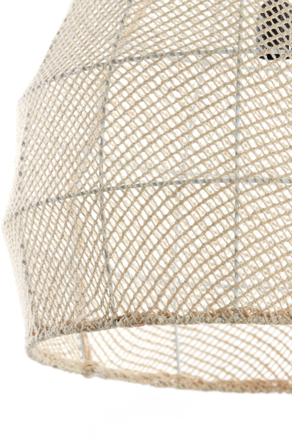 Light & Living Hanglamp 'Makassar' 50cm, kleur Crème