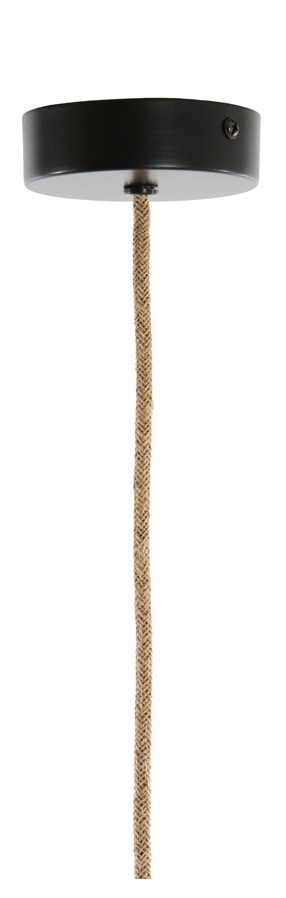 Light & Living Hanglamp 'Makassar' 50cm, kleur Crème