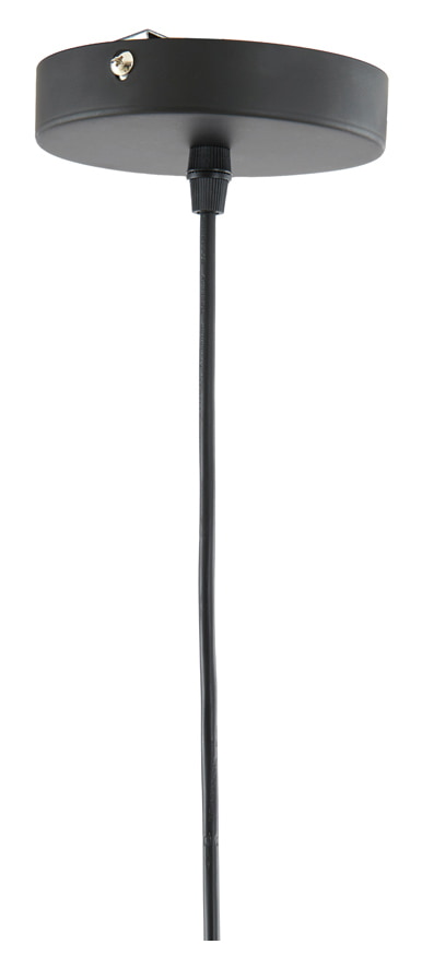 Light & Living Hanglamp 'Tripoli' Rotan, 50cm, kleur Naturel/Zwart