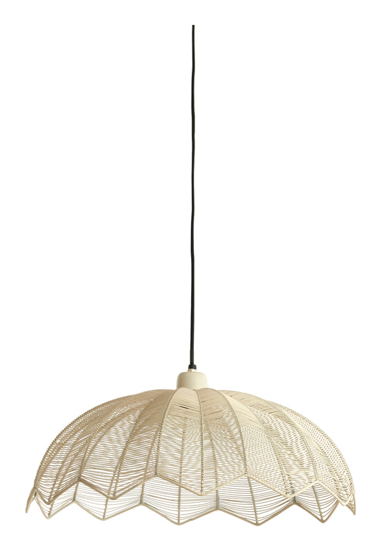 Light & Living Hanglamp Espelo 52cm - Crème