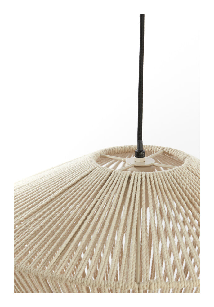 Light & Living Hanglamp 'Felida' 3-lamps, kleur Crème