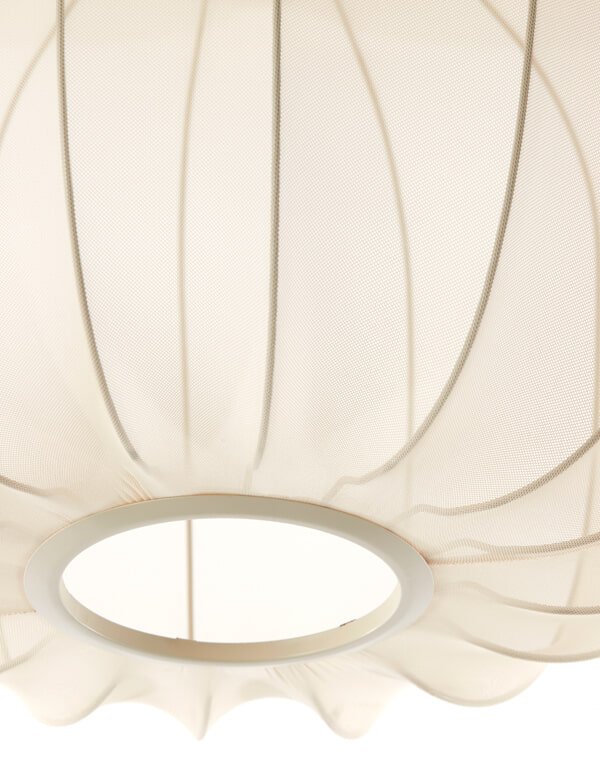 Light & Living Lampenkap 'Plumeria' Ø40x30 cm, kleur zand