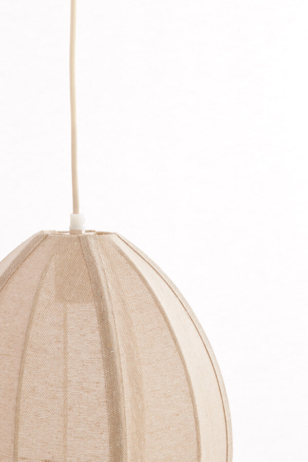 Light & Living Hanglamp 'Milatos' Jute, 29cm, kleur Naturel