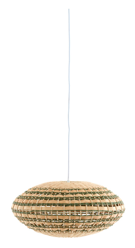 Light & Living Hanglamp 'Tawela' Rotan, 50cm, kleur Groen