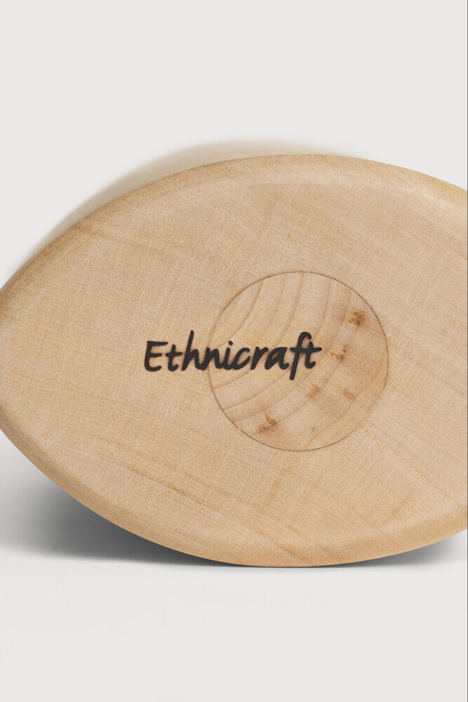 Ethnicraft Boekenstandaard 'PI' Plataanhout, Set van 2 stuks, kleur Naturel
