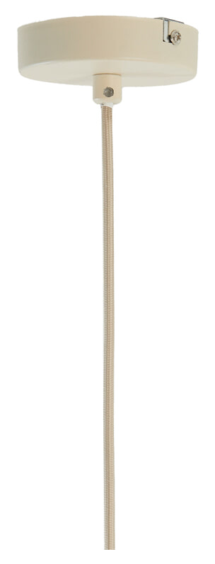 Light & Living Hanglamp 'Sulina' Raffia, 35cm, kleur Naturel/Groen