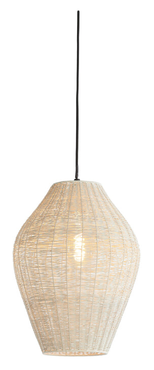 Light & Living Hanglamp Arriate 26cm - Crème