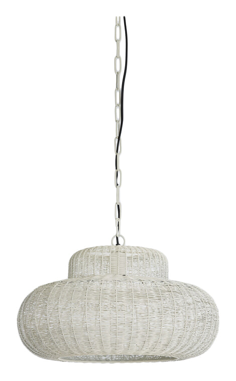 Light & Living Hanglamp Piedra 47cm - Crème