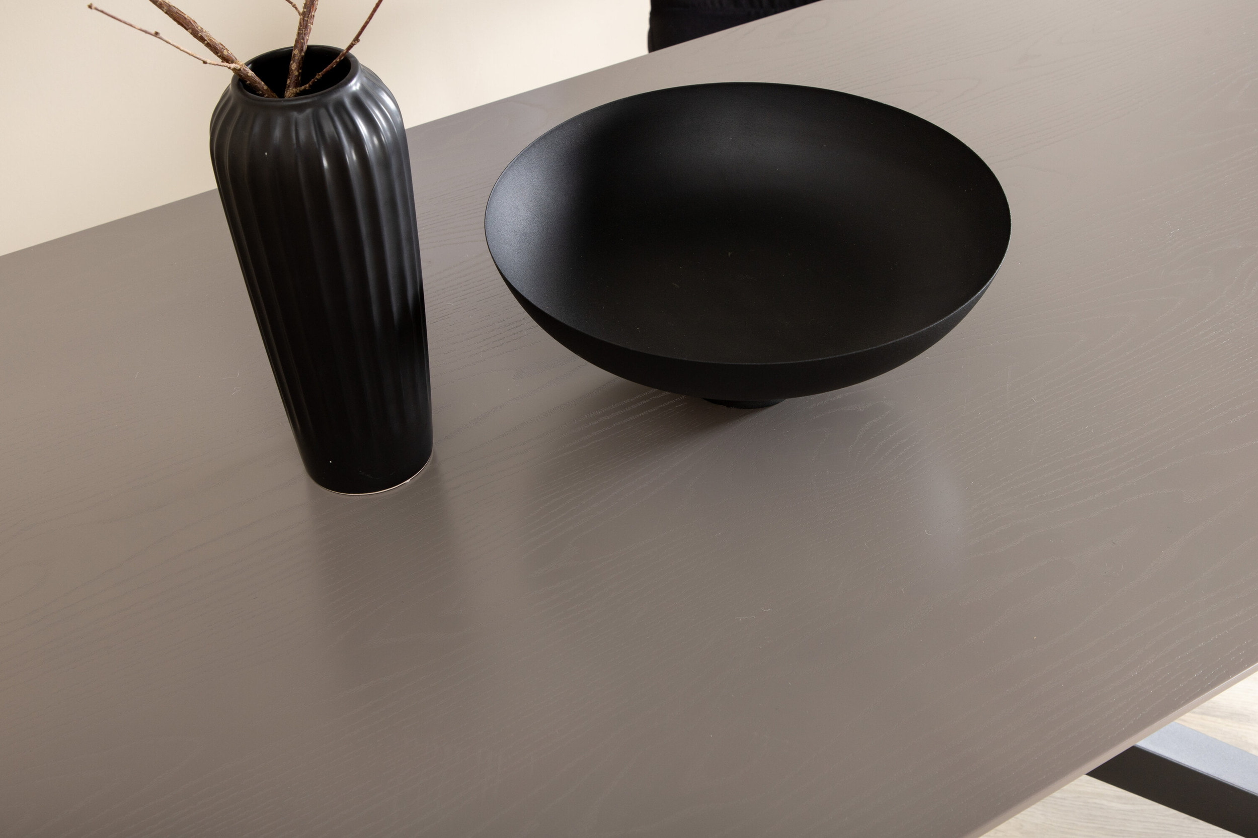 Nohr Eettafel 'Chenell' MDF, 180 x 90cm, kleur Grijs
