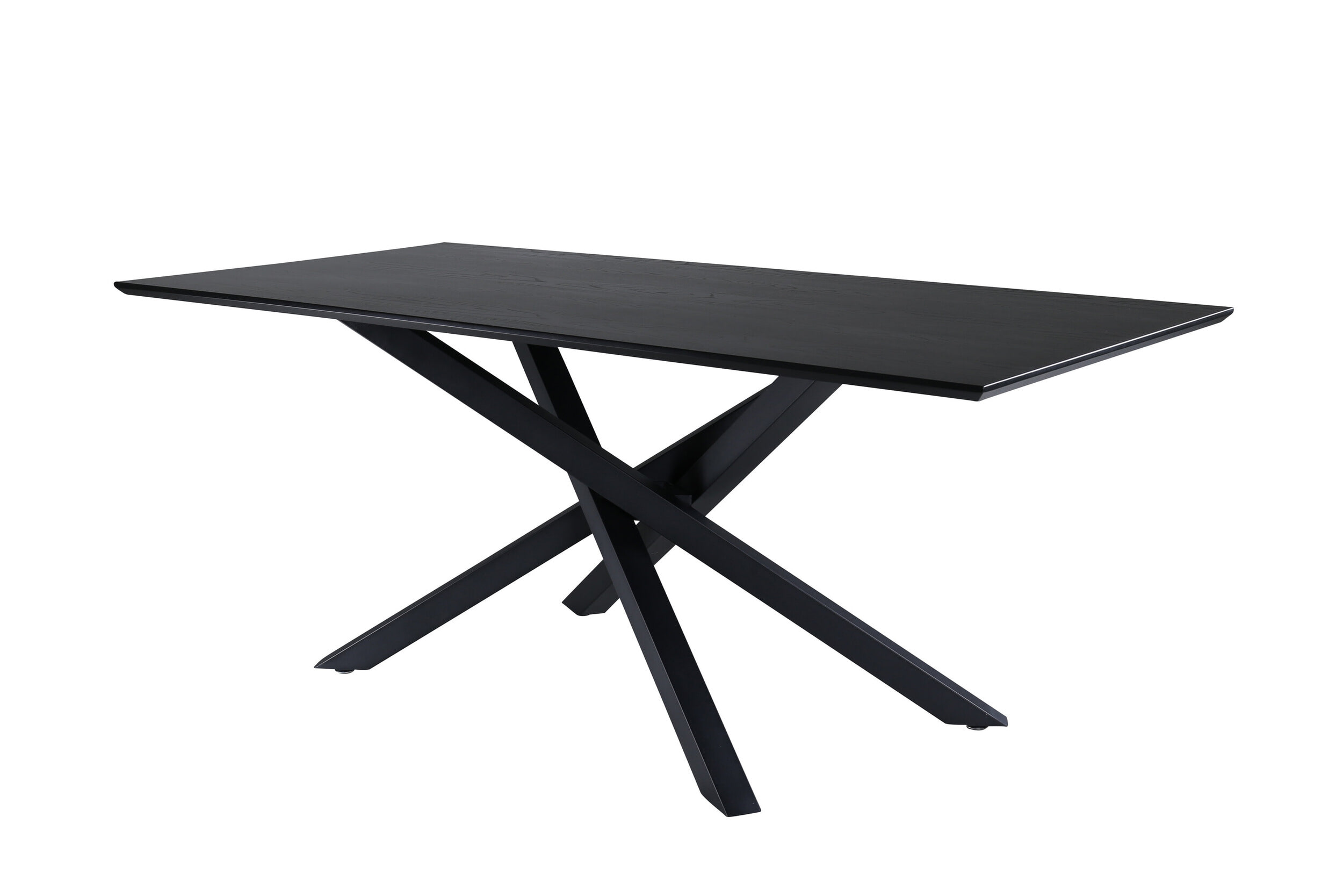Nohr Eettafel 'Chenell' MDF, 180 x 90cm, kleur Zwart