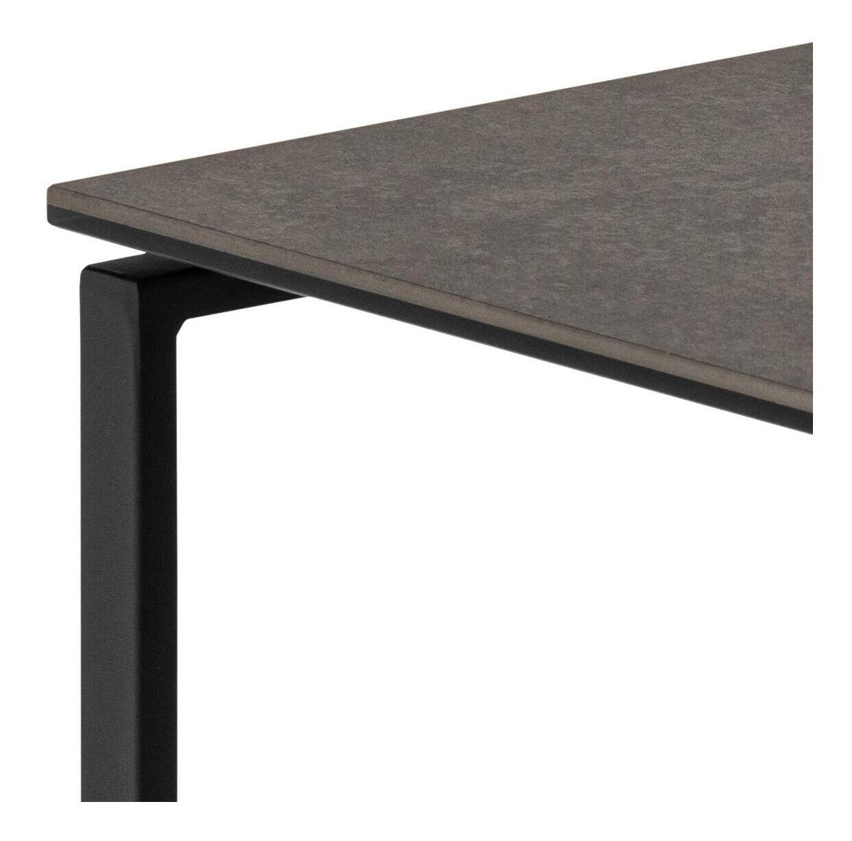 Bendt Salontafel 'Lone' Keramiek, Set van 2 stuks, kleur Zwart