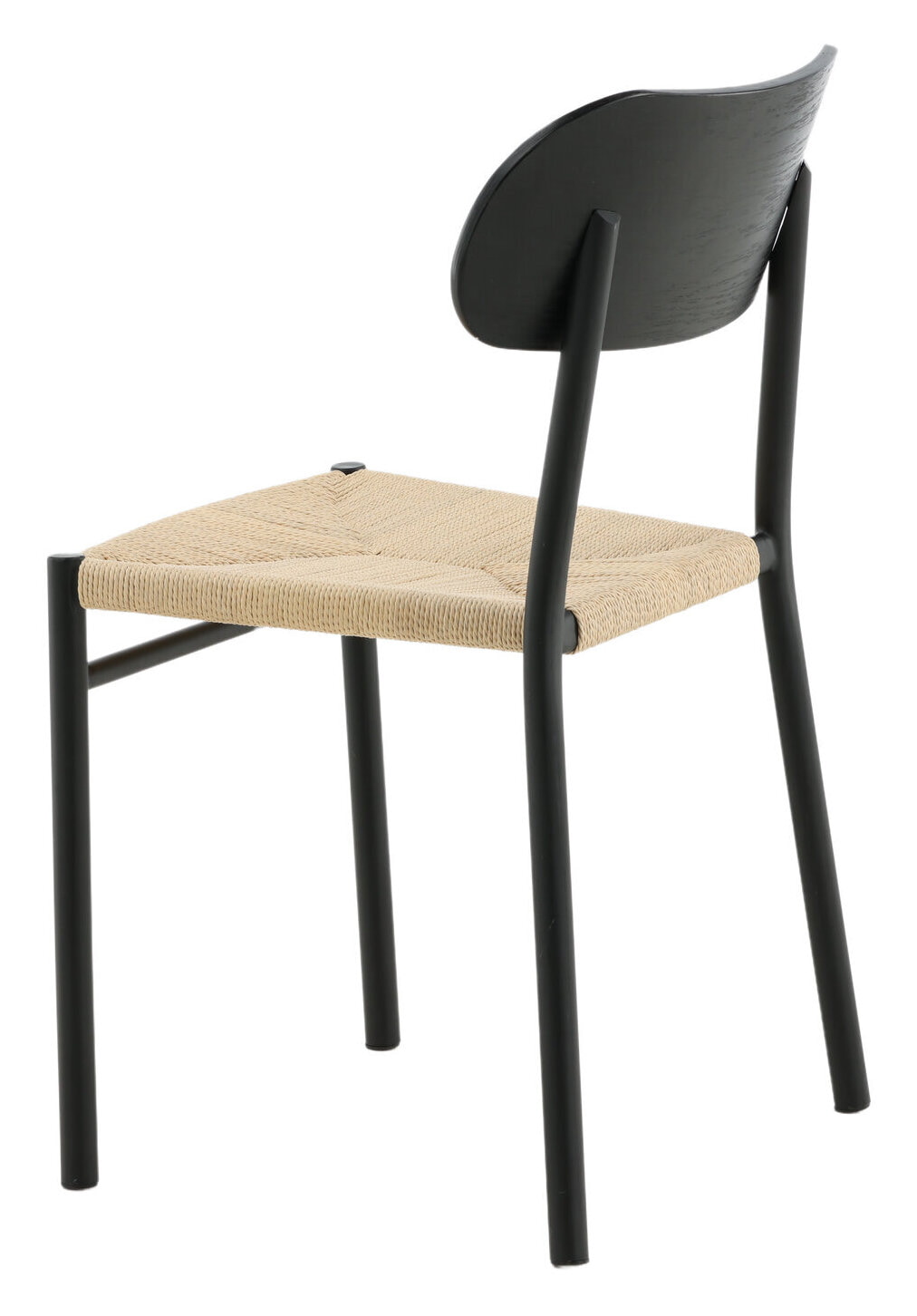 Nohr Eetkamerstoel 'Lakeithia' Rattan, kleur Naturel/Zwart
