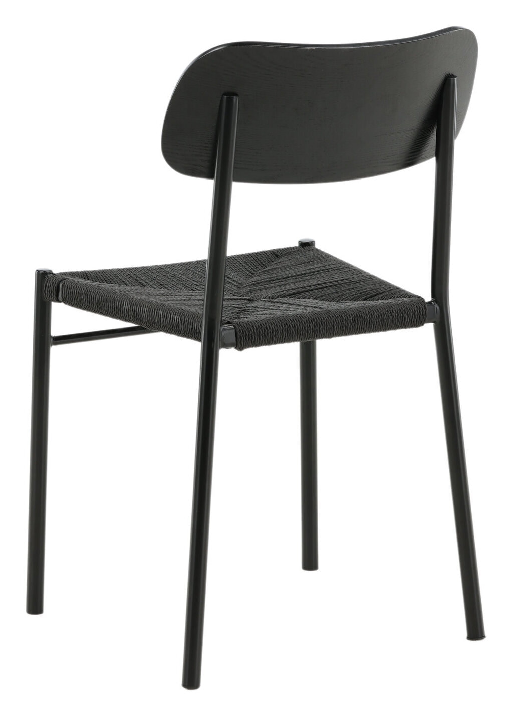 Nohr Eetkamerstoel 'Lakeithia' Rattan, kleur Zwart